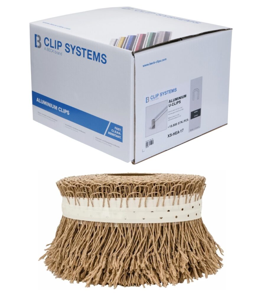 cardboard with clips slant